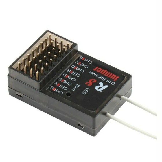 Wholesale Jumper R8 RC Radio SBUS OPENTX System 16CH T16 FRSKY D16 D8 Mode Remote Radio Controller PX4 Flight Control X8R for RC